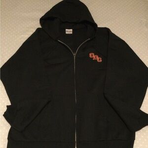 🎄🎅 New-Black Zip-Up Hoodie with CDC Logo